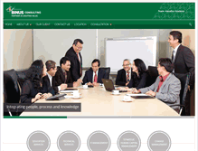 Tablet Screenshot of binusconsulting.com